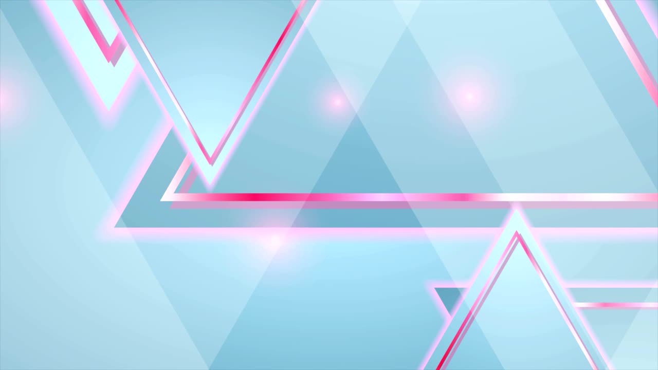 fondo de movimiento geométrico abstracto azul y rosa