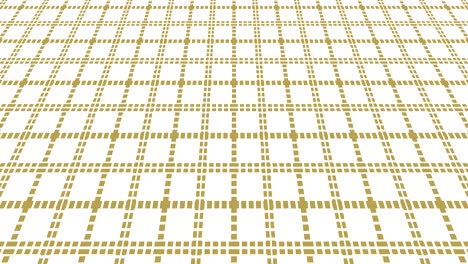 Graphic video pattern with geometric figures that tilts up and moves.