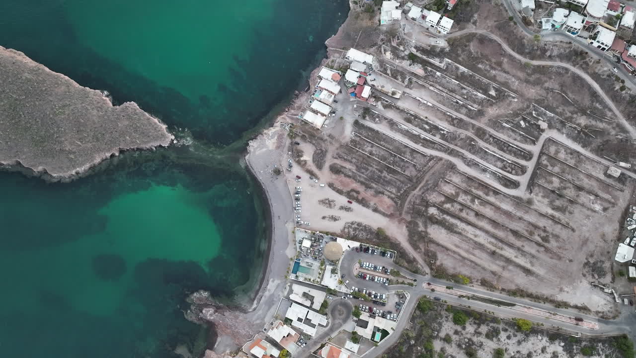 aerial shot of the bay