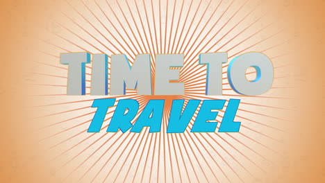 Tiempo-Para-Viajar-Con-Líneas-Retro-En-Textura-Degradada