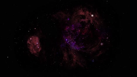 vuelo interestelar nebulosa de bucle sin costura