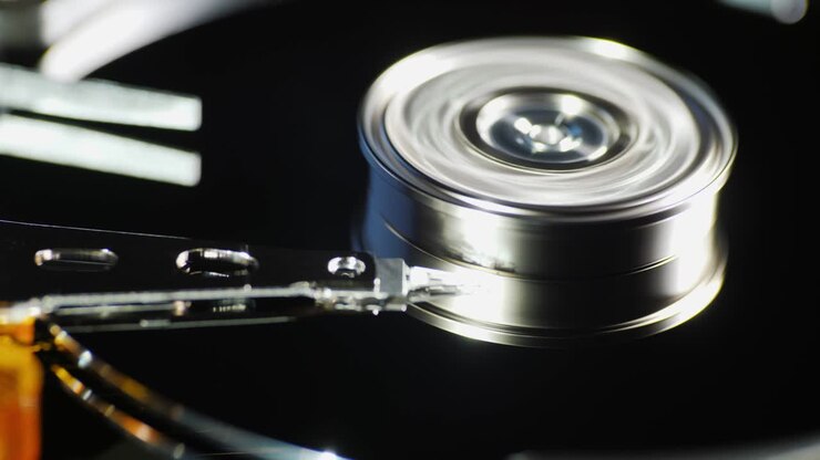 Getting started with data - disk drives start rotating