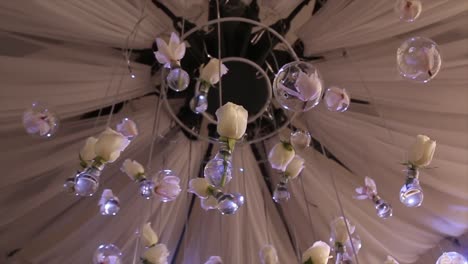 elegant floral ceiling decorations