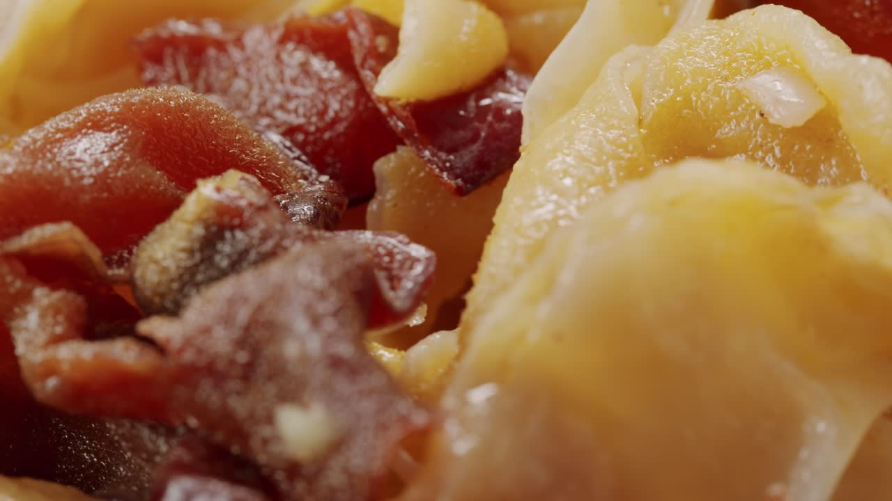 Preservation of vegetables in banks. Fermentation products. Harvesting mushrooms for the winter. Copy space. High quality 4k footage