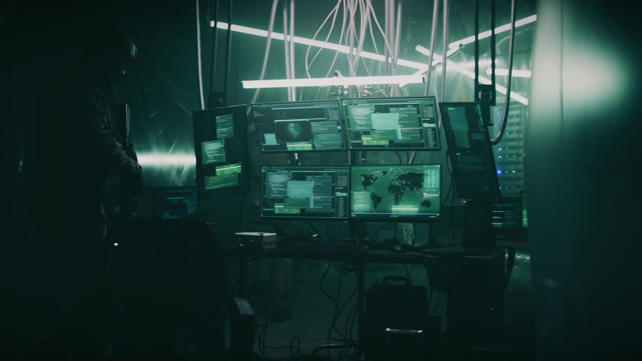 미래의 지휘 센터에서 사이버 보안 작전
