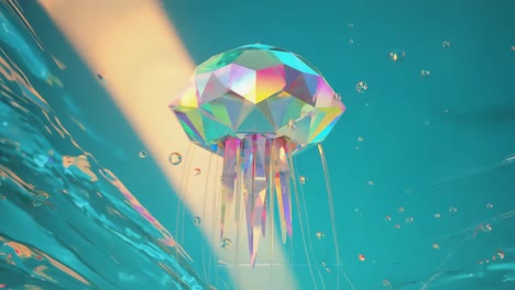 geometric crystal jellyfish