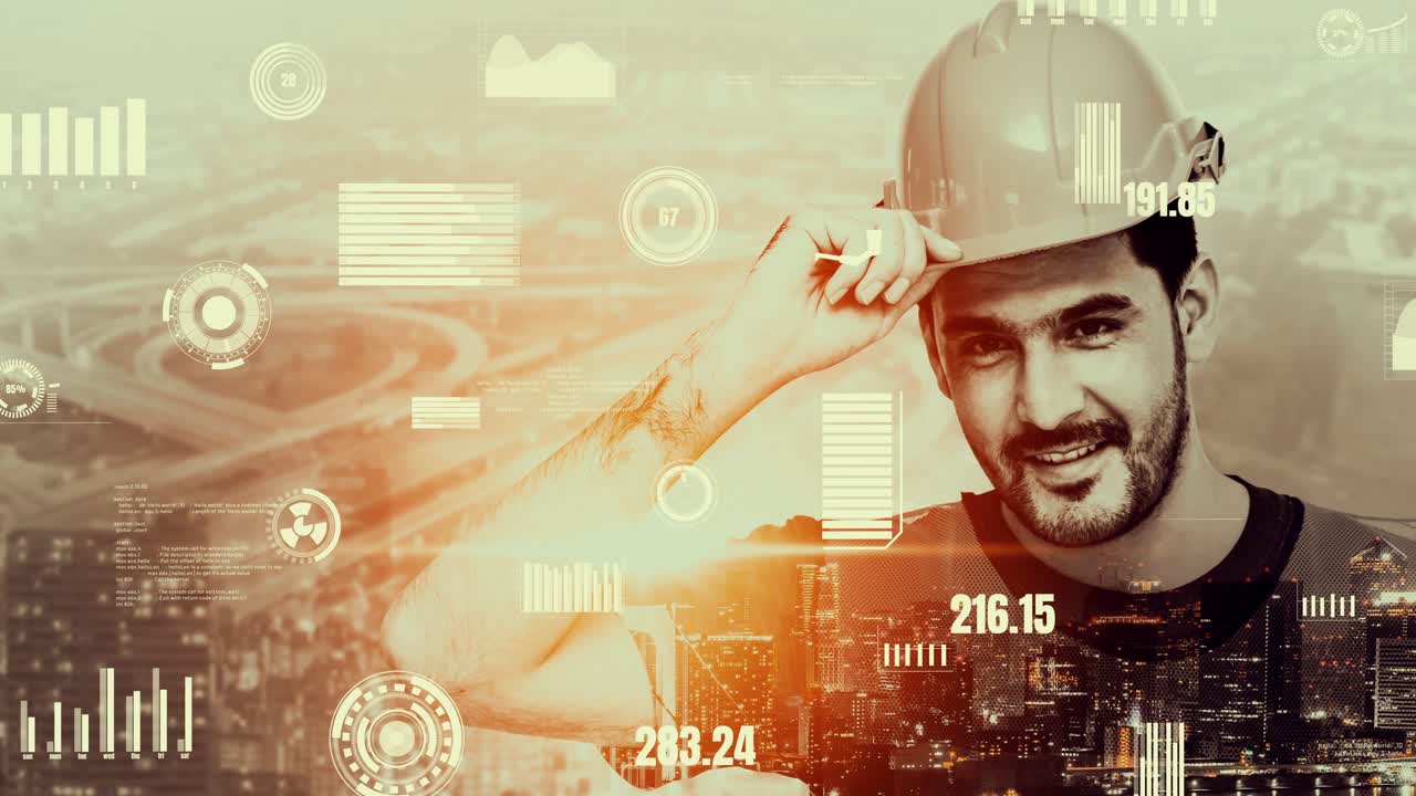 futura construcción de edificios y proyecto de ingeniería inventiva