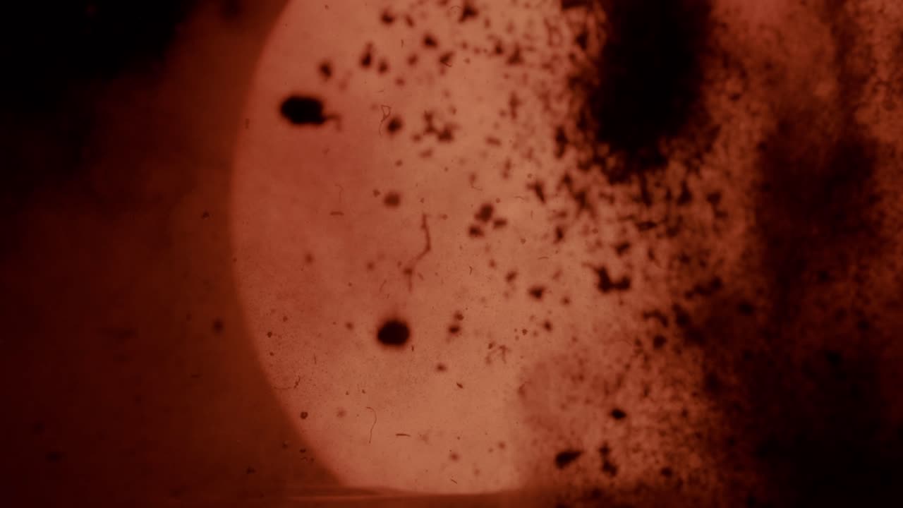 Giant fireball and the earth's debris falling from the sky