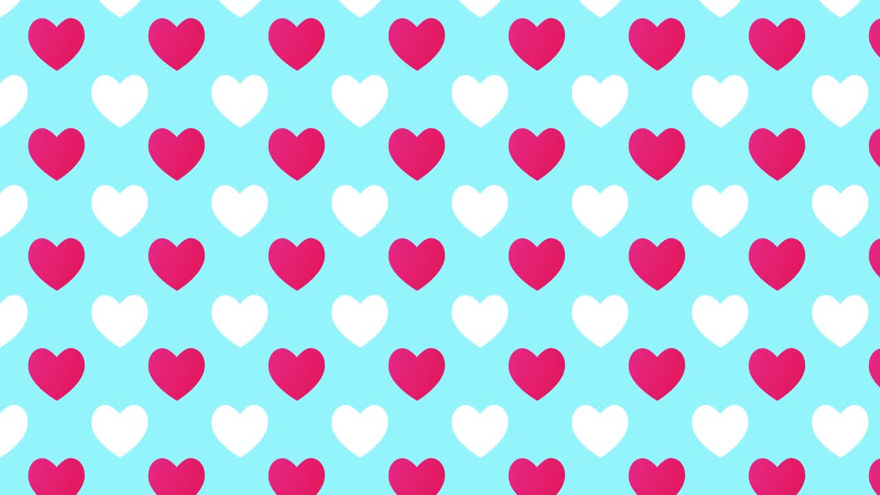 Heart mark background animation motion graphics