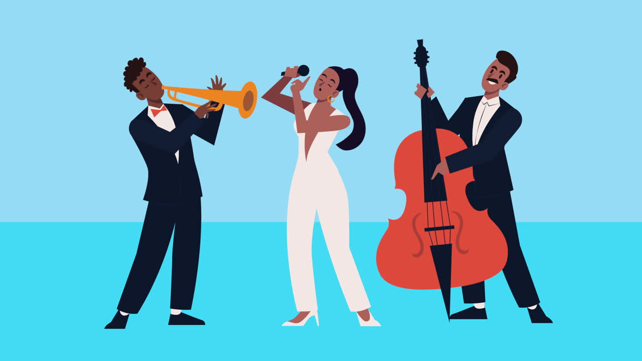 재즈 밴드 공연