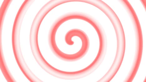 espiral roja y blanca