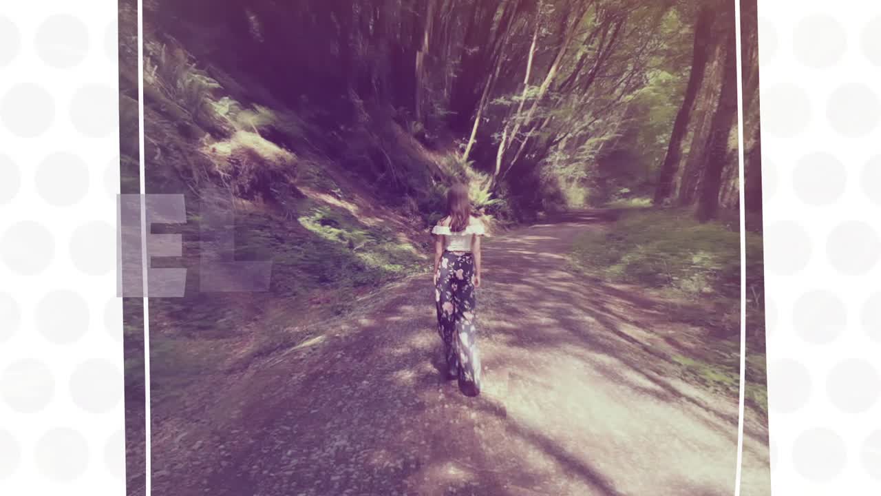 Dynamic Montage of People Engaging with Technology and Nature
