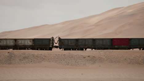 train in the desert