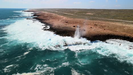 Cinematic-flight-around-Quobba-blowholes