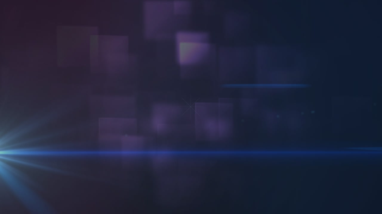 모양 위에 빛의 반점이 애니메이션