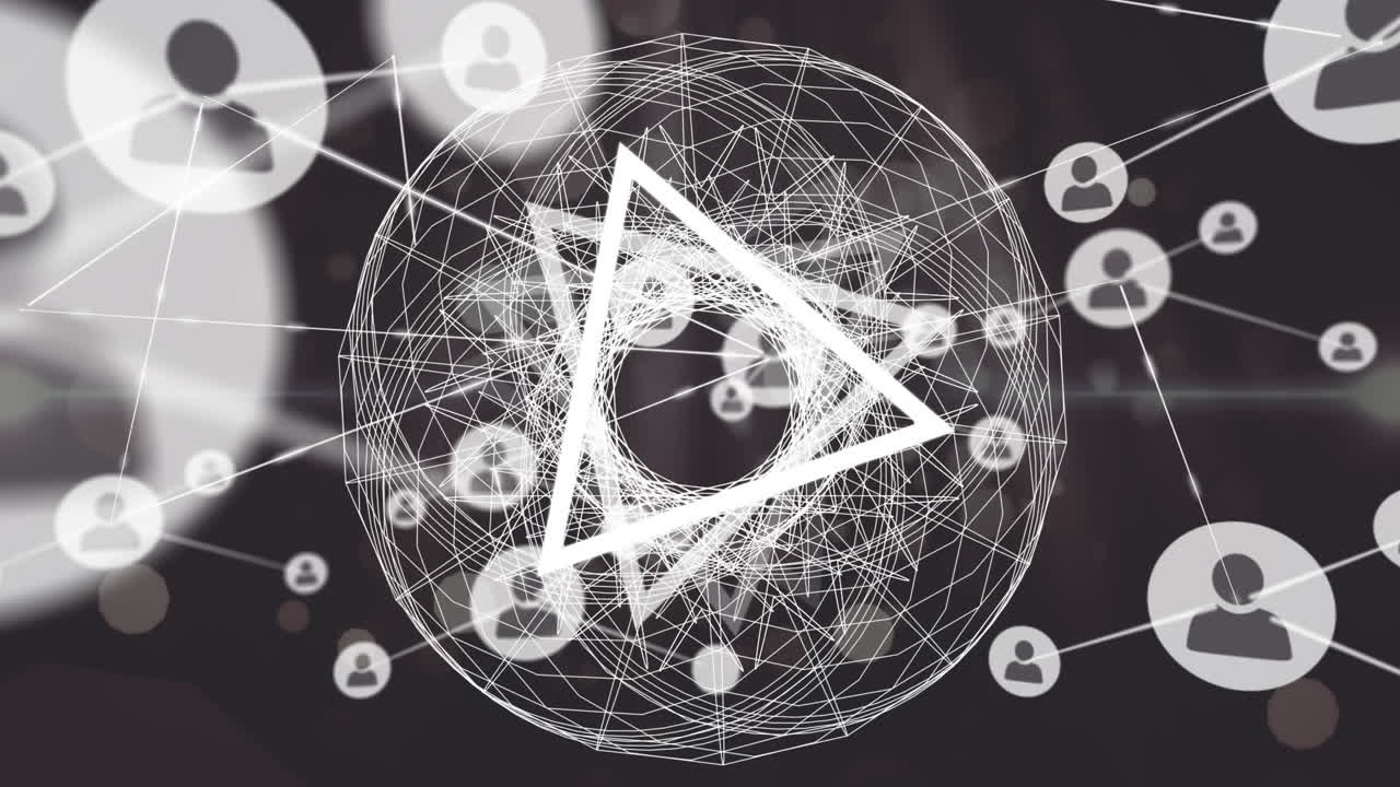 анимация сети соединений над формами