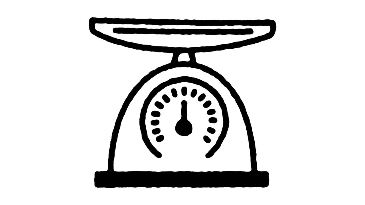 secreto receta dibujo línea icono animación