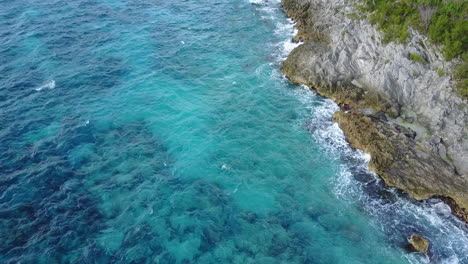 blue water shore in bermuda on sunny day