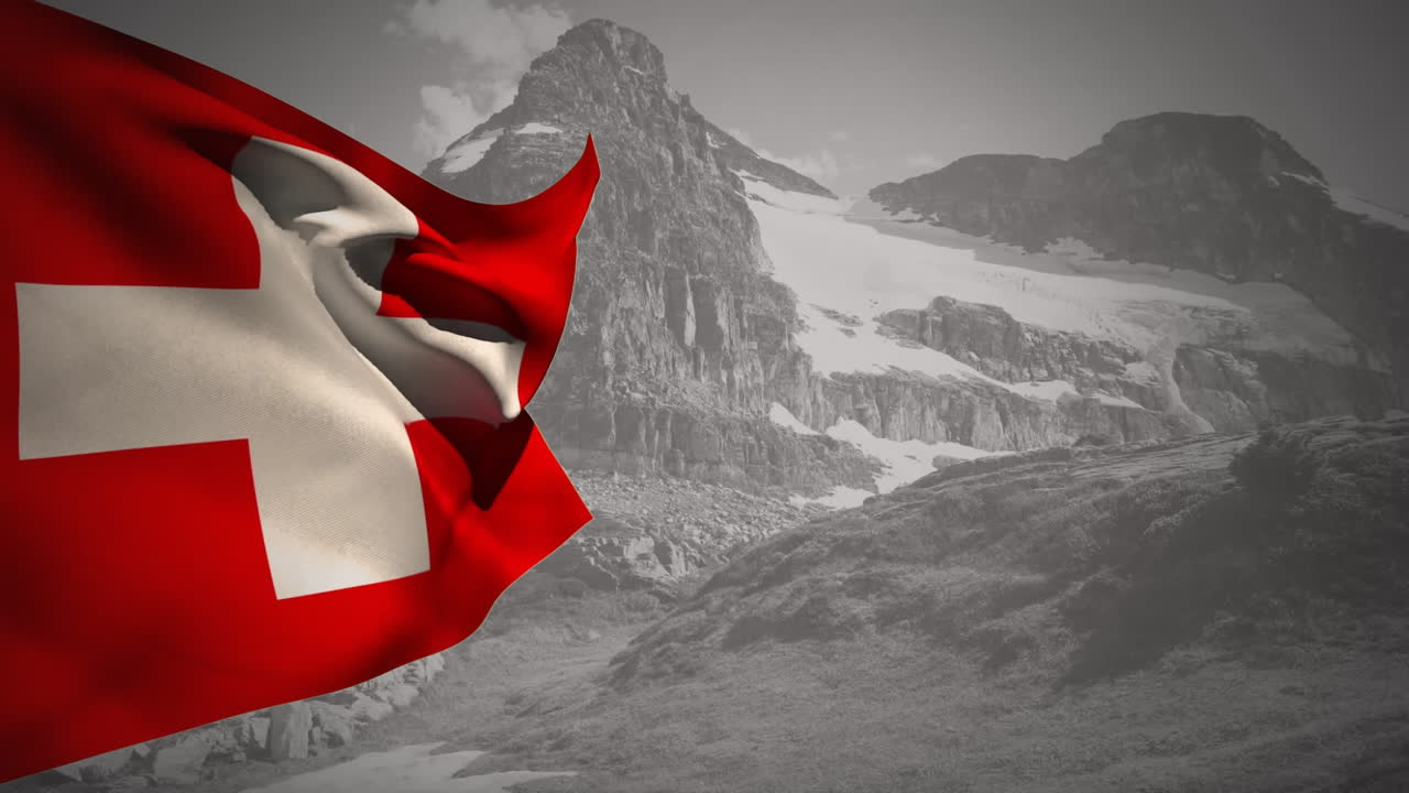 스위스의  ⁇ 발을 흔들고