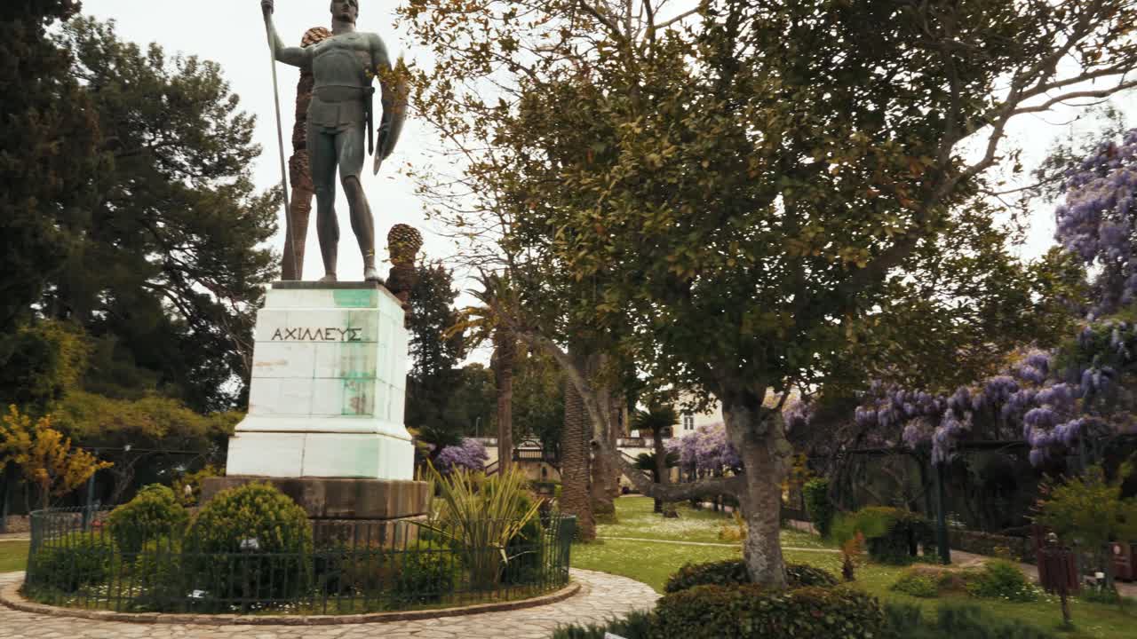 корфу греция 4k кинематографические места