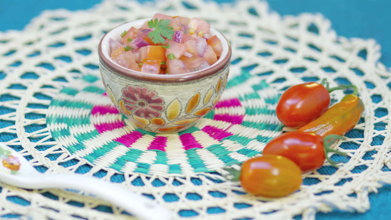 salsa pico de gallo mexicana y ecuatoriana