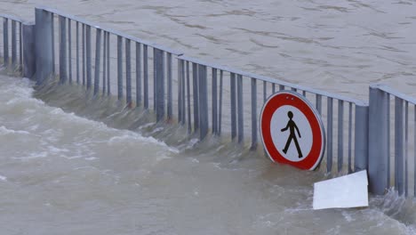 Floodwater-Flowing-Through-Gate