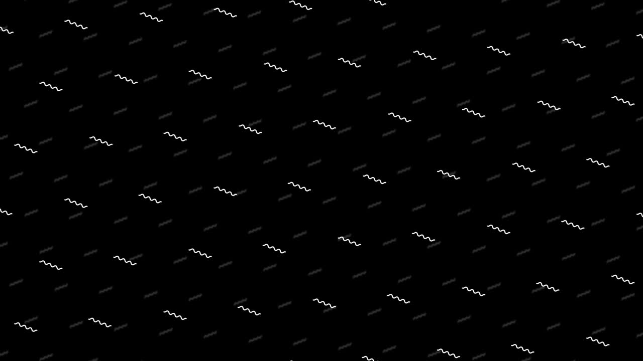 abstract modern wiggle line background loop