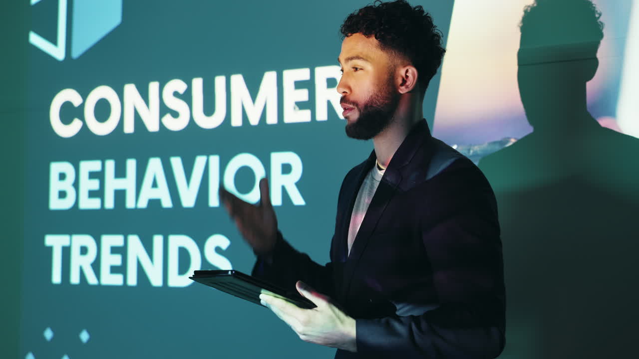 presentación empresarial sobre las tendencias del comportamiento del consumidor