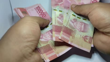 counting money