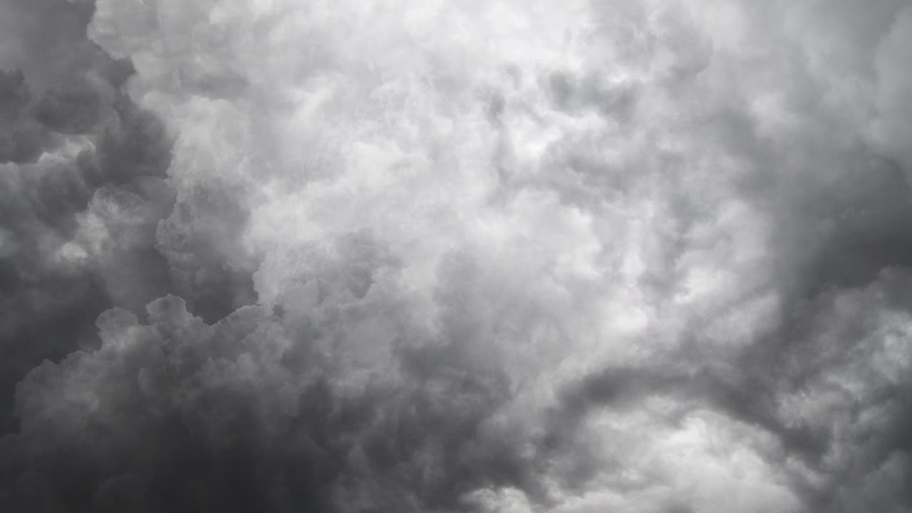 fondo de tormenta de iluminación generada 4k