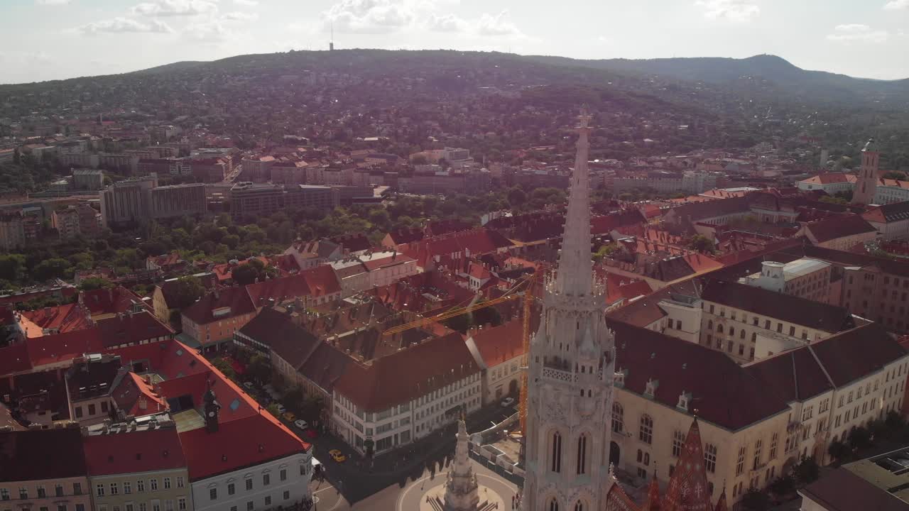 Budapest - Ungarn rejse fra oven, optaget med en DJI Mavic Air drone i 4K 24 fps ved brug af ND-filtre-13