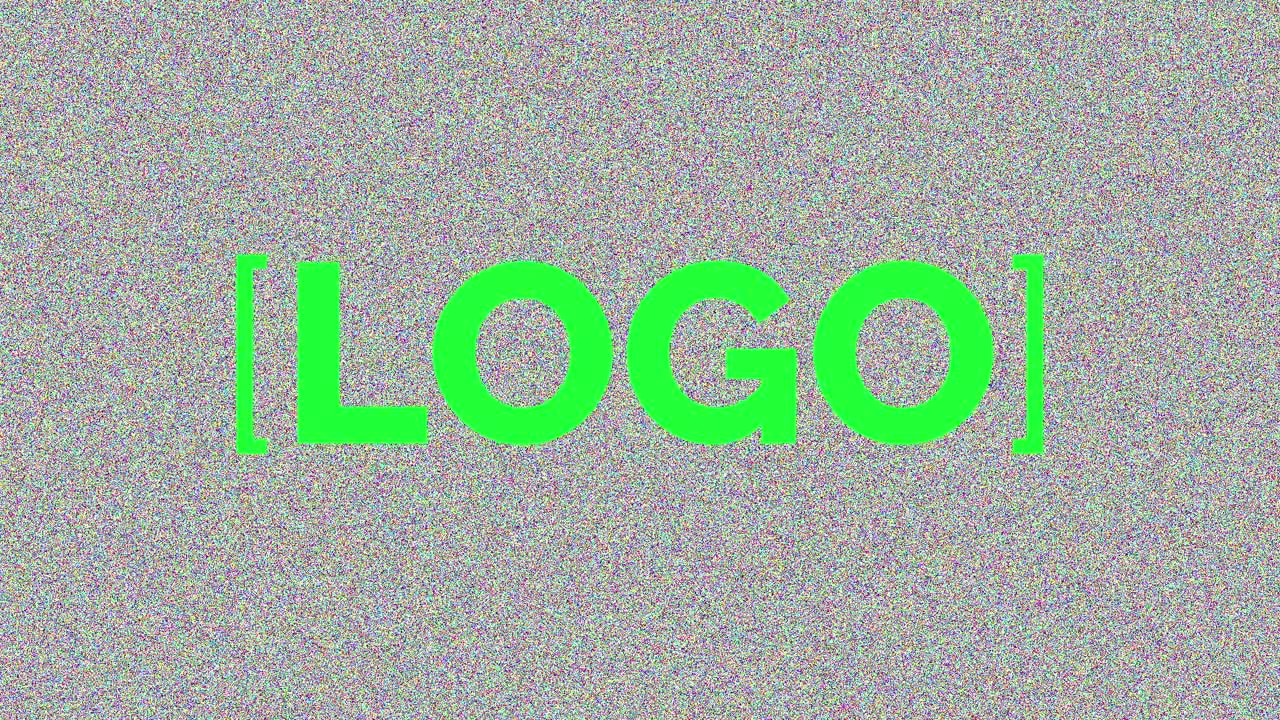 Abstract Green Patterns and Text with People