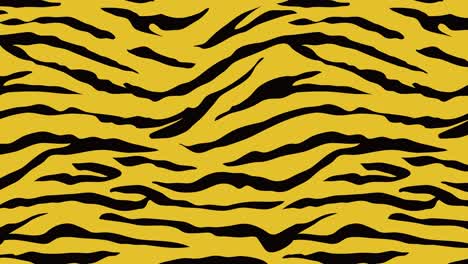 animated video of seamless tiger pattern scrolling vertically