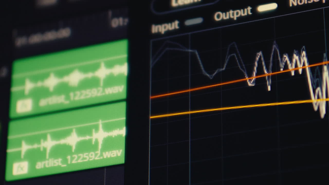 edición de video de primer plano de la línea de tiempo en un software profesional