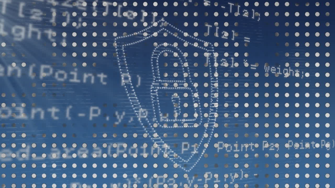 보안  ⁇ 락의 애니메이션과 데이터 처리