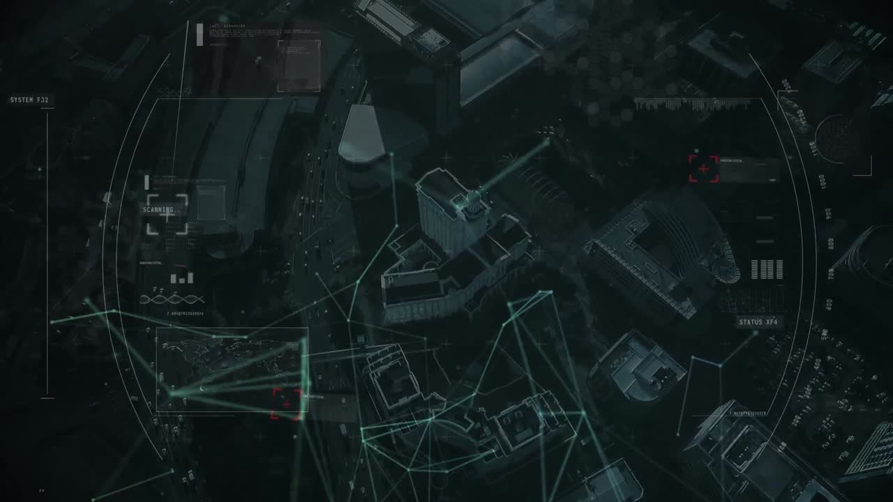 Scope scanning against cityscape