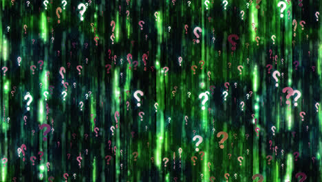 question mark background loop tile