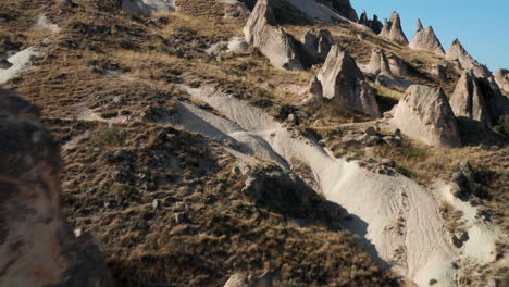 cappadocia pinnacles, gliding past unique fairy chimneys in turkey