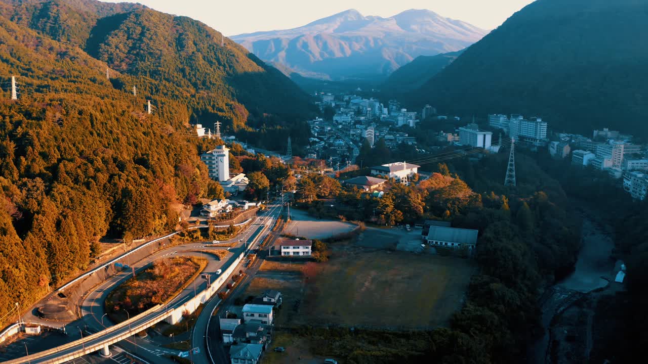 la hermosa vista de la ciudad