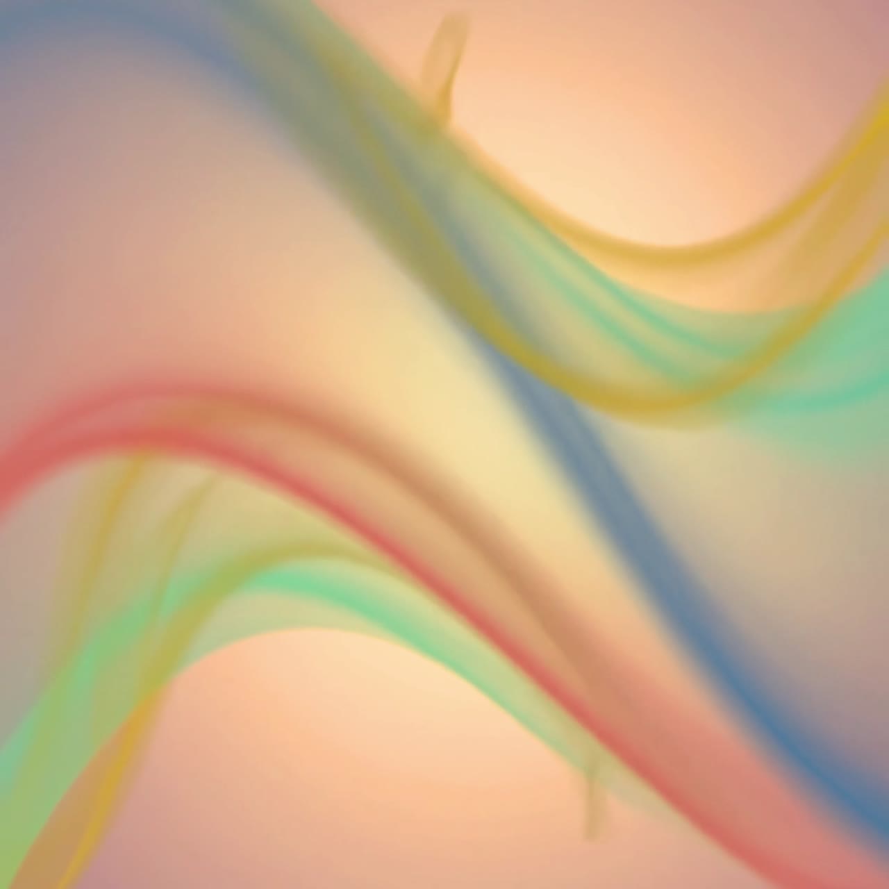 Smooth Flowing Abstract Colorful Waves Animation