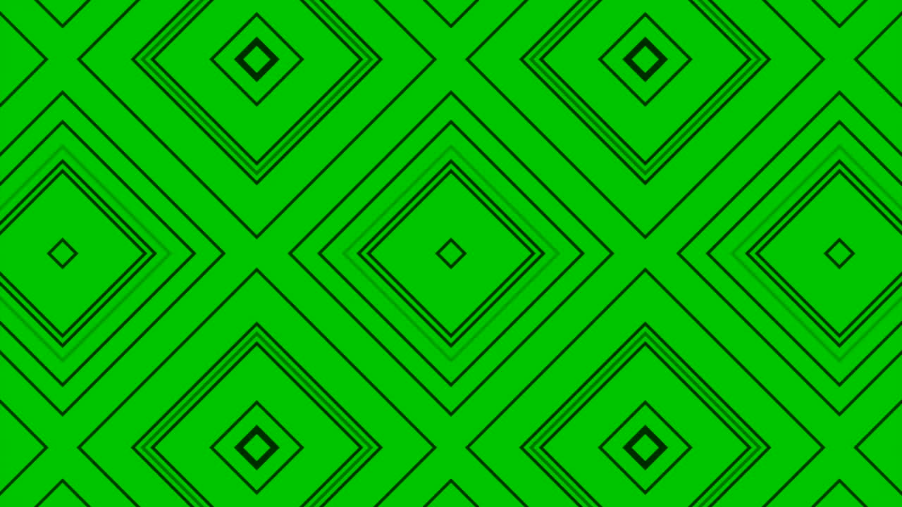 disegno geometrico verde
