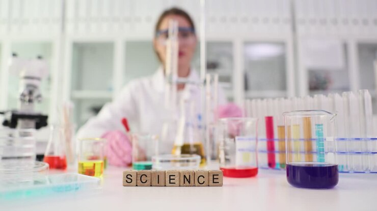 Science Experiment in a Laboratory