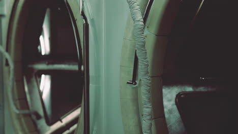 detalle del interior de la nave espacial