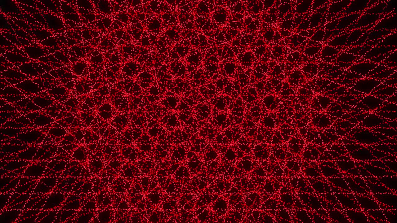 cambio de color del arco iris animación de patrón de forma de punto