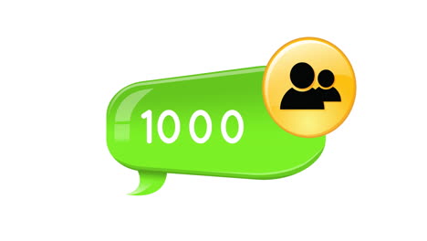 aumento del número de solicitudes de amistad en las redes sociales 4k