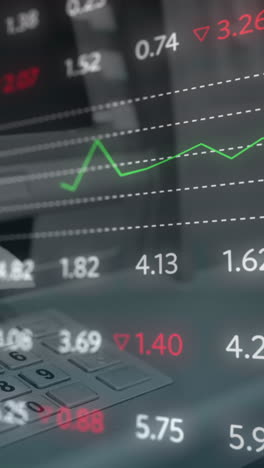 animação do processamento de dados financeiros através de caixas eletrónicos