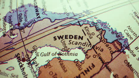 Map of Scandinavia