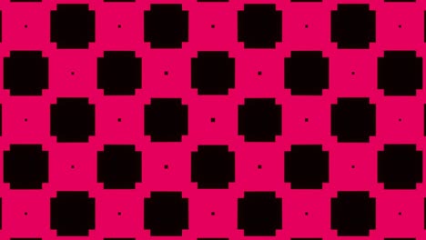 mosaico de fondo abstracto de formas rojas y azules