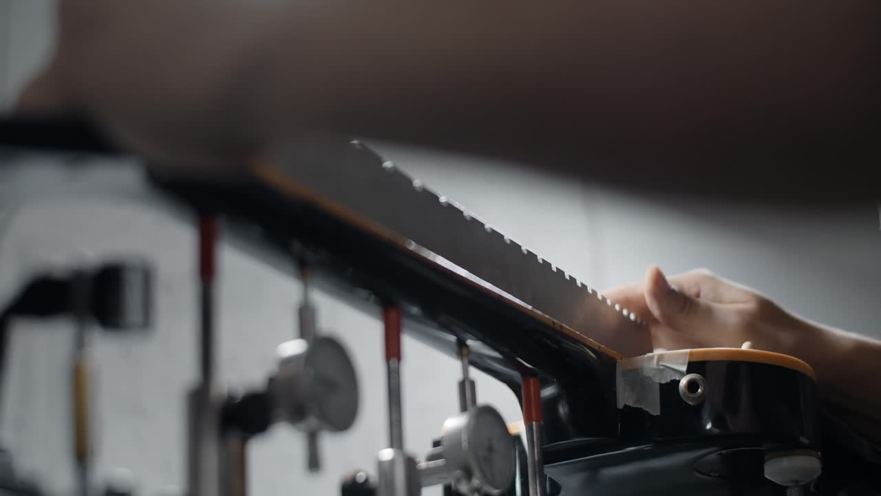 Guitar Fretboard Repair and Adjustment