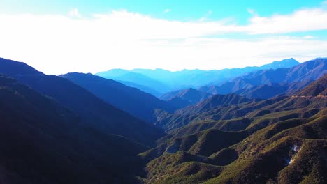 Mt-Baldy-Slow-right-panning-shot-of-the-mountain-peaks